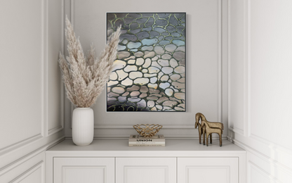 Birds of a Feather | original, framed