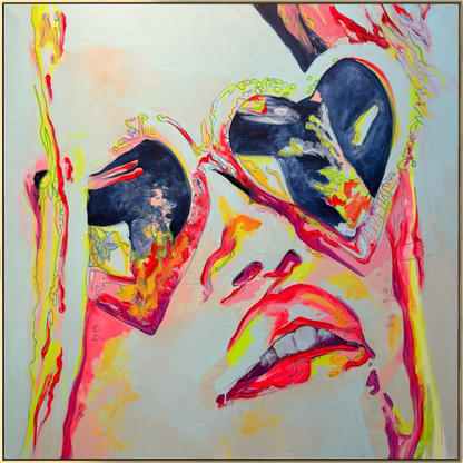 Afterglow | limited edition giclée canvas print, framed