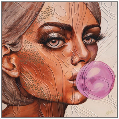 Dressed to Kill | 36x36" | original, framed