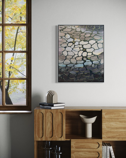 Birds of a Feather | original, framed