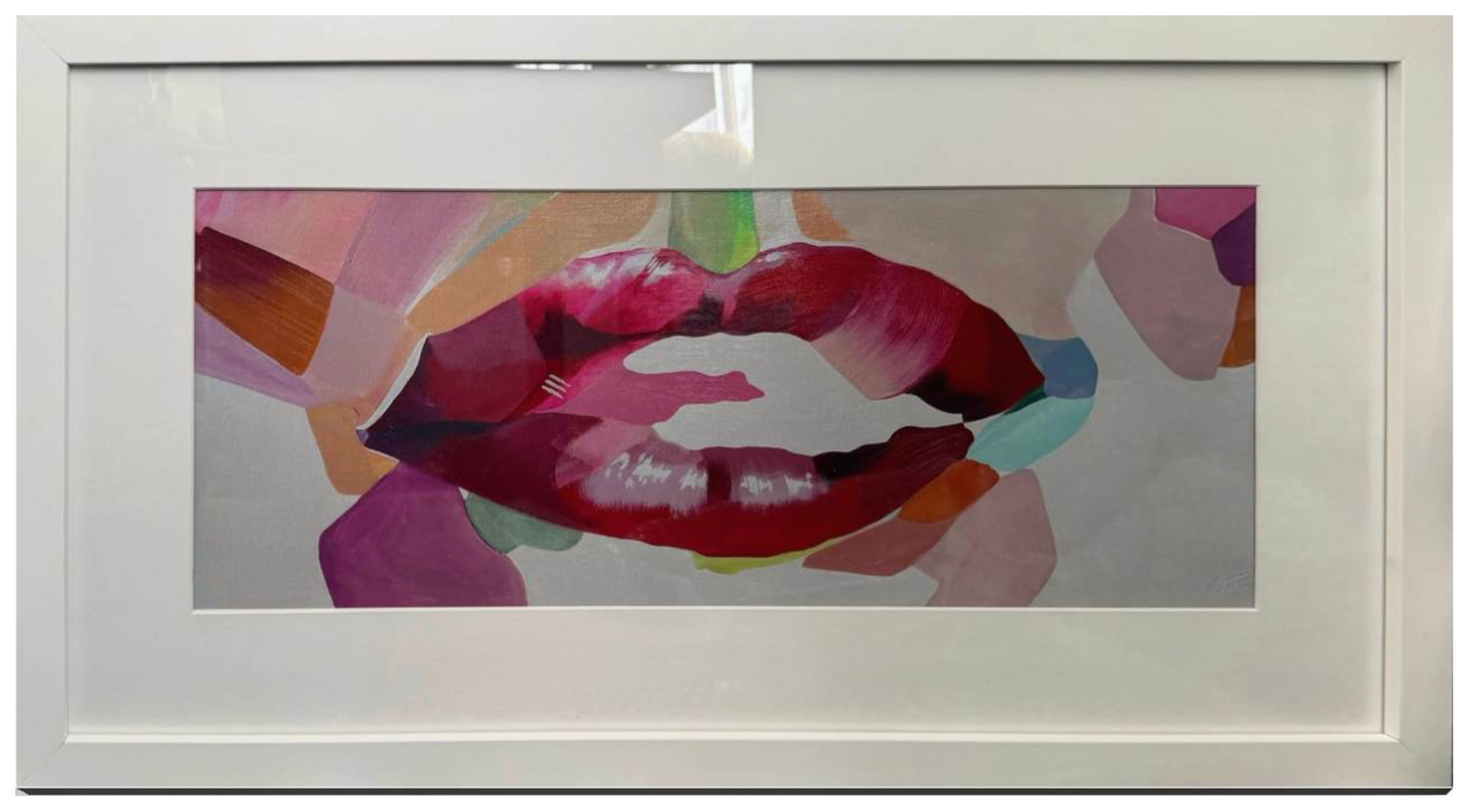 Tongue Twisted | limited edition giclée print, framed & matted