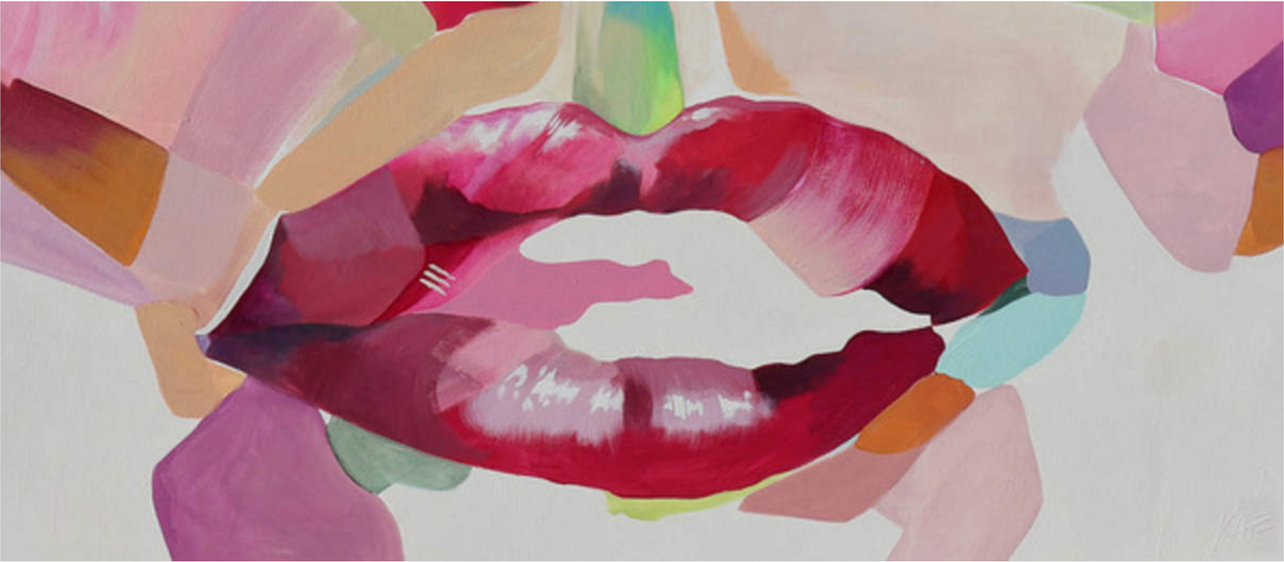 Tongue Twisted | limited edition giclée print, framed & matted